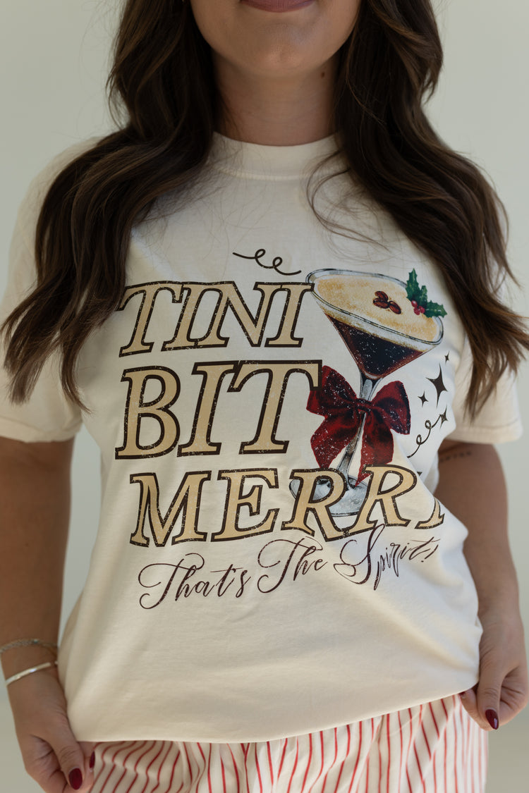 A tiny Bit Merry Tshirt