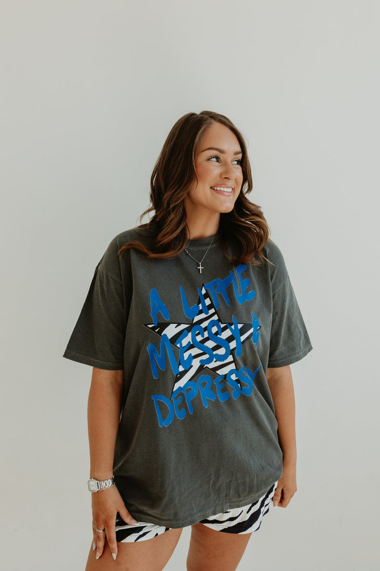 Blue zebra messy & depressy