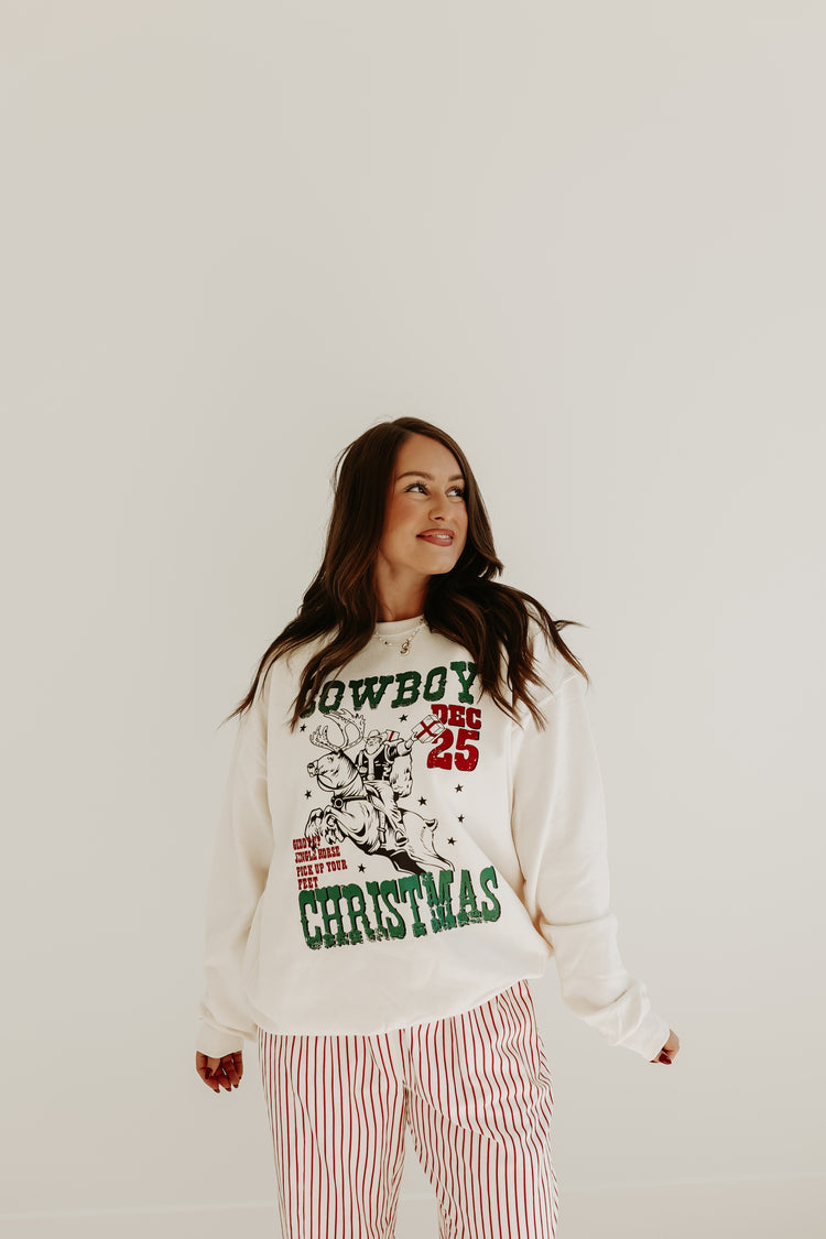 Cowboy Christmas Sweatshirt