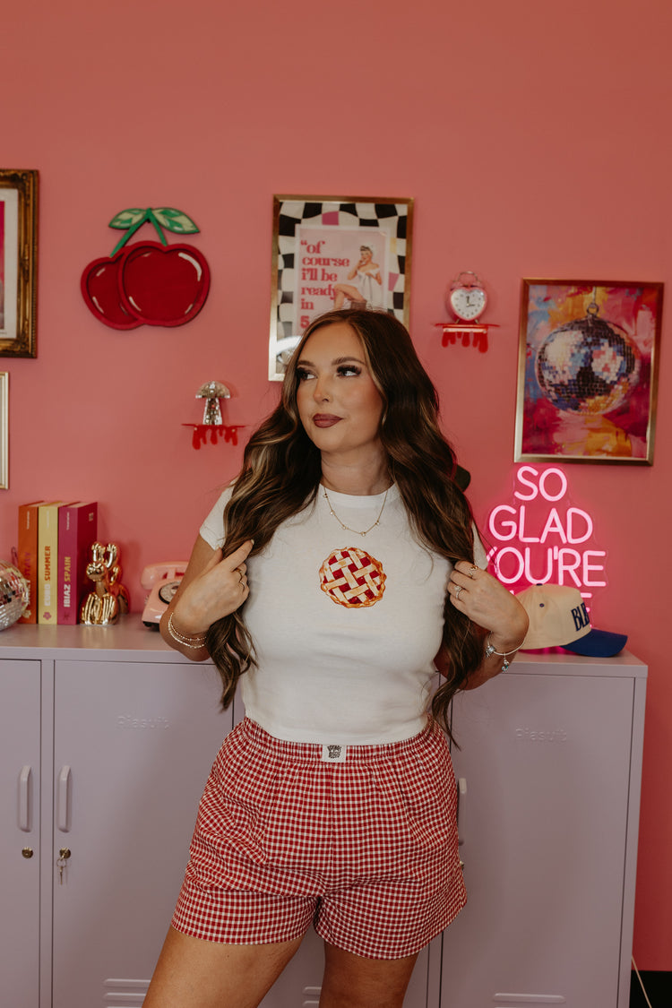 Cherry Pie baby tee