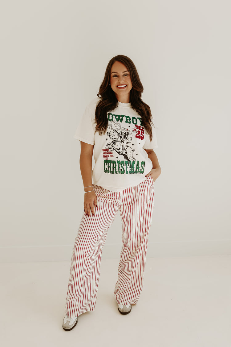RED B&B Boxer Pants