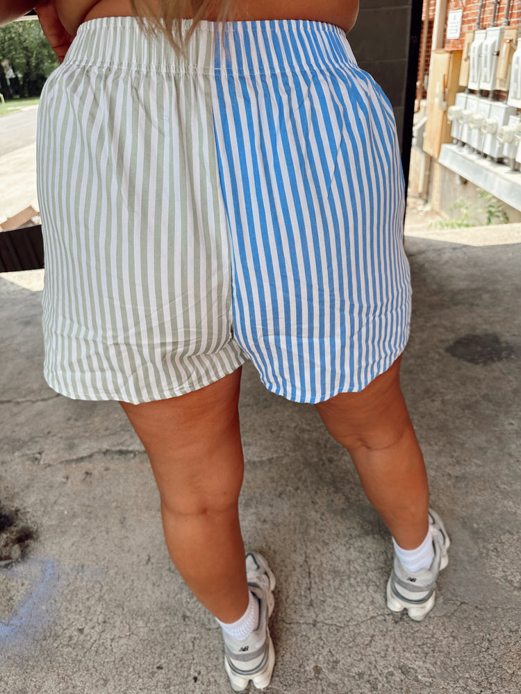 B&B BOXERS (BLUE/GREEN)