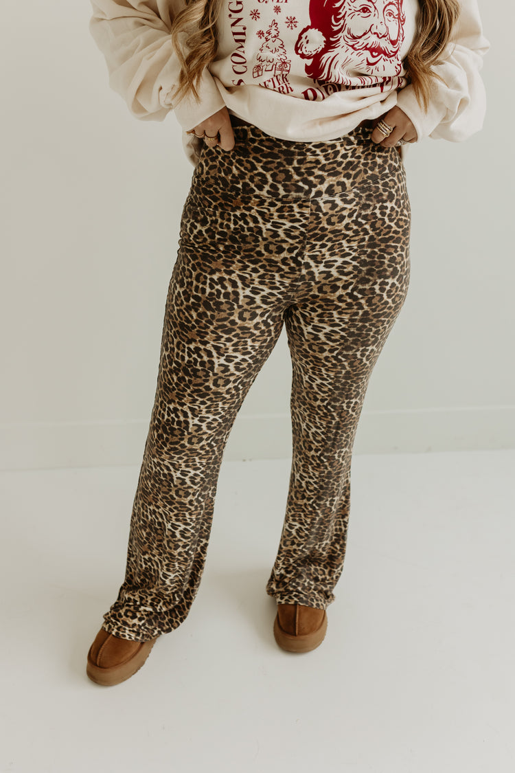 Leopard Catlyn Flare Pants