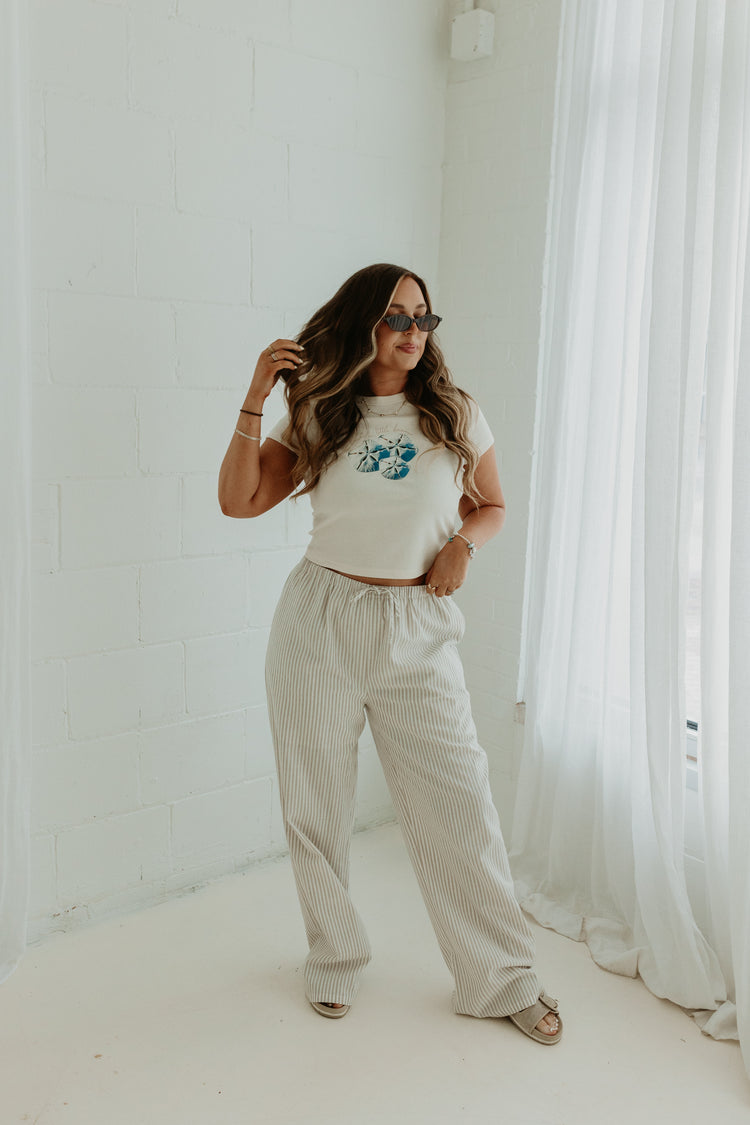 Sand Dollar Baby Tee