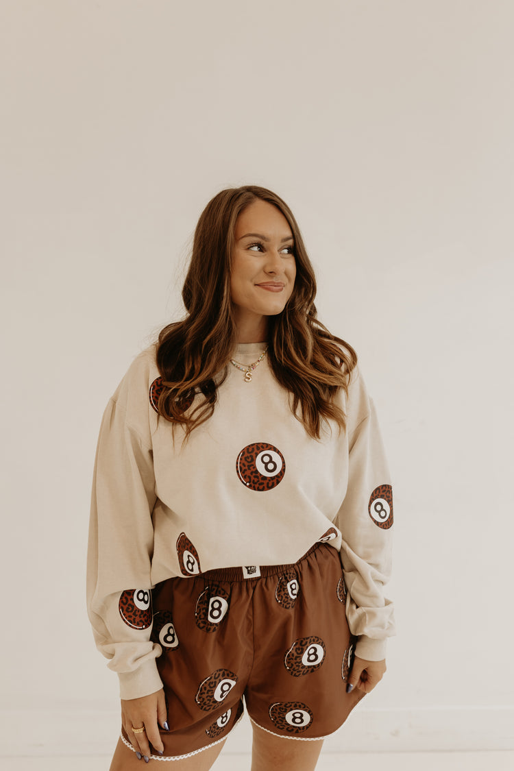 Leopard 8Ball Sweatshirt