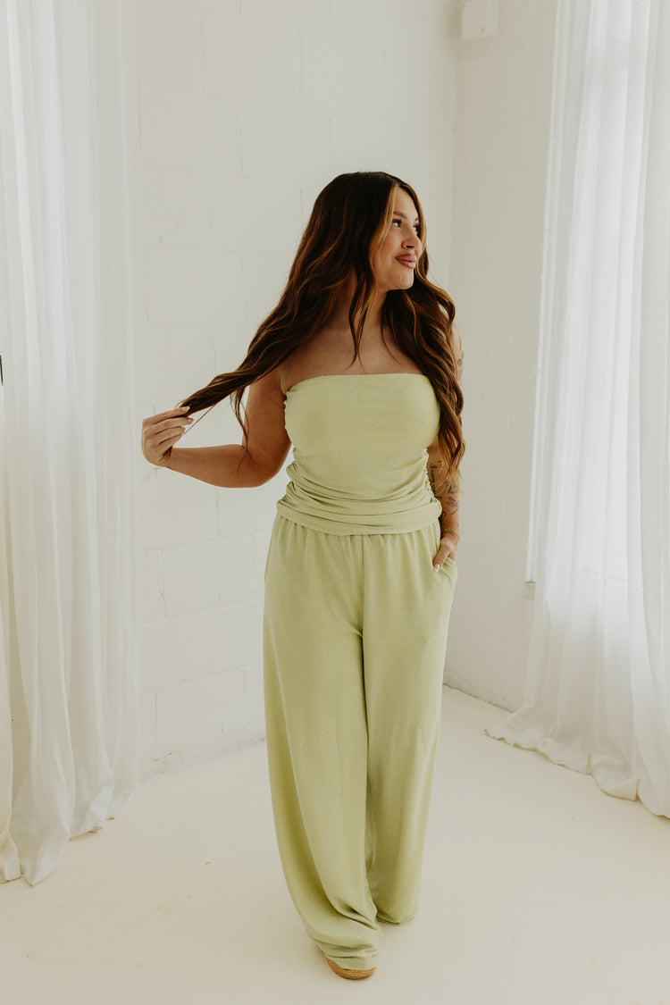 Sparkle Tube Top (citrus lime)