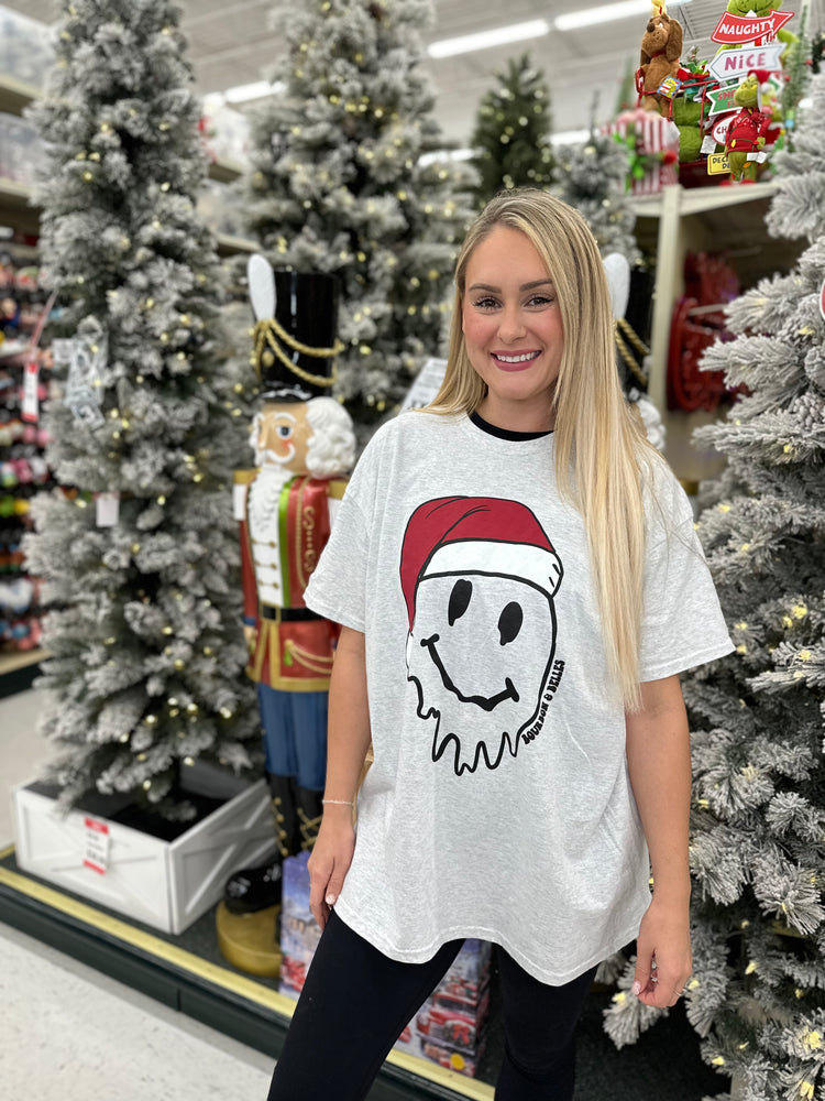 SANTA SMILEY TEE