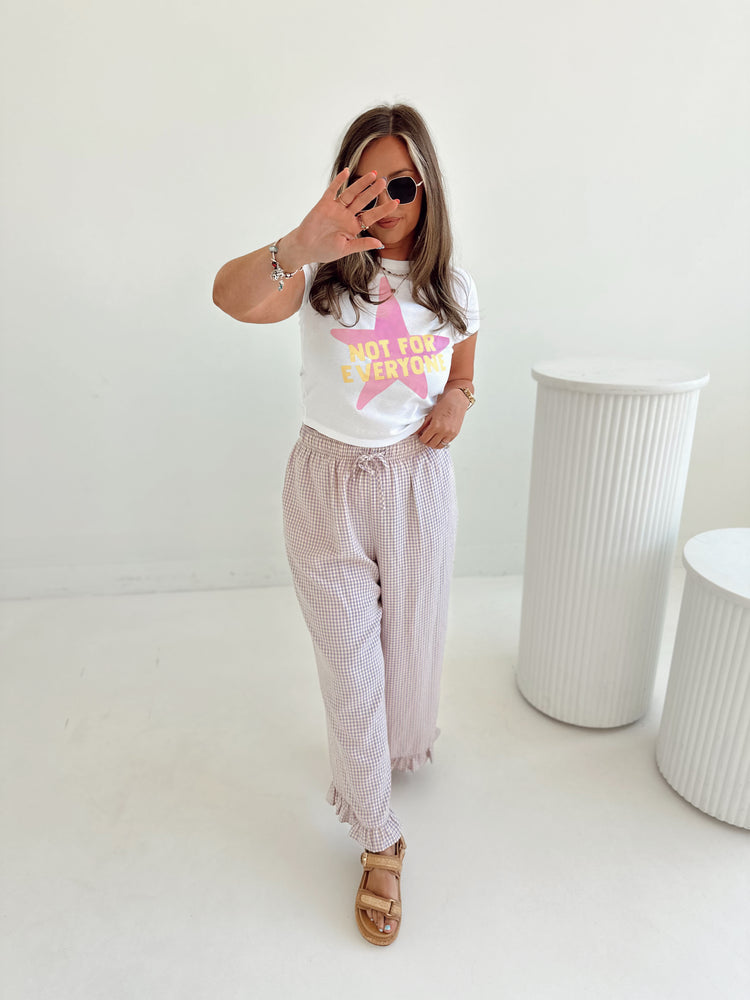 Not for Everyone Bella Canvas Baby Tee