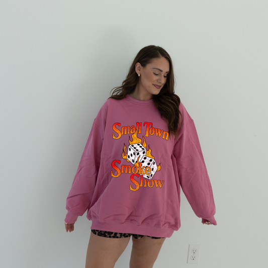 DUSTY PINK RICH CREW