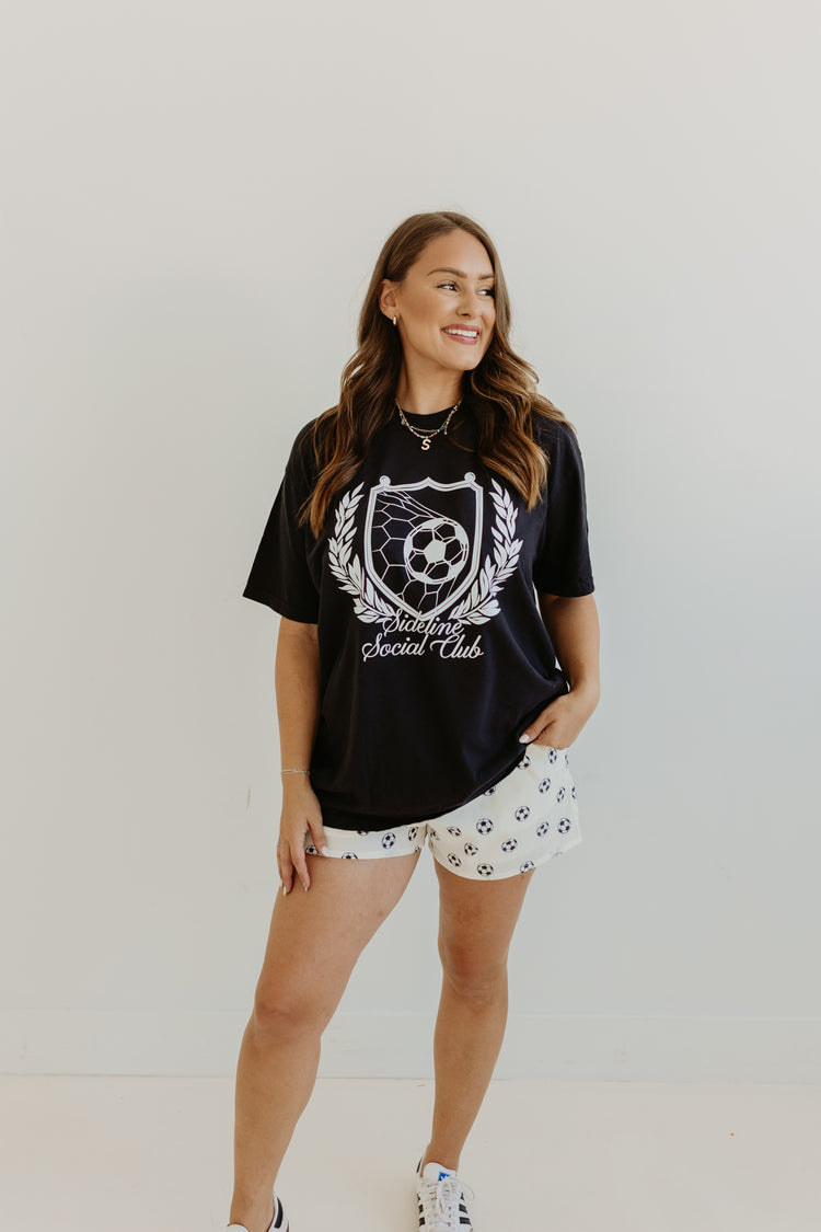 SOCCER SIDELINE SOCIAL CLUB TEE