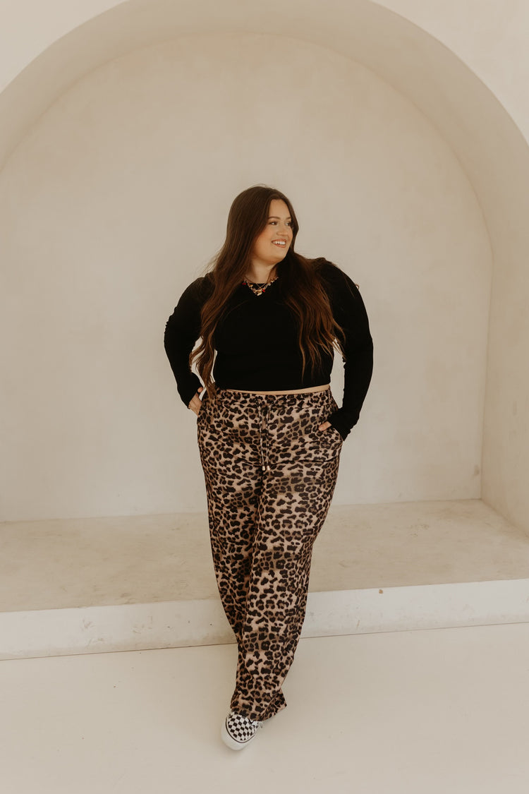 LEOPARD (DRAWSTRING) PANT (RESTOCK)