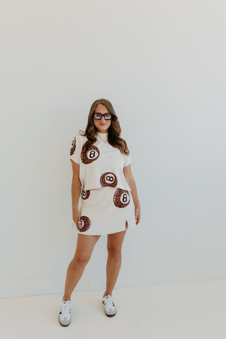 Leopard 8ball MRL Skort Set