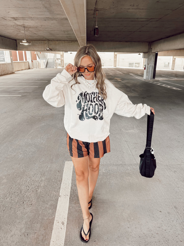 Groovy Motherhood Sweatshirt (Sweat Cream)