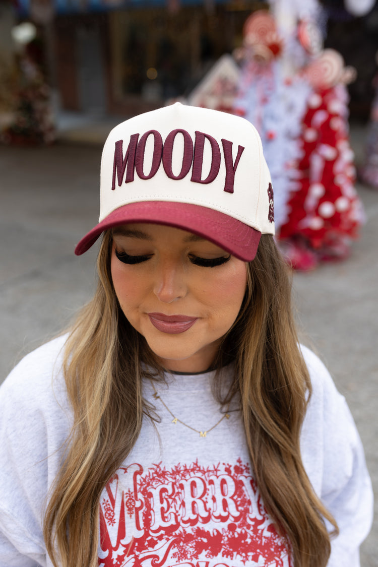 Chocolate Cherry Moody Hat