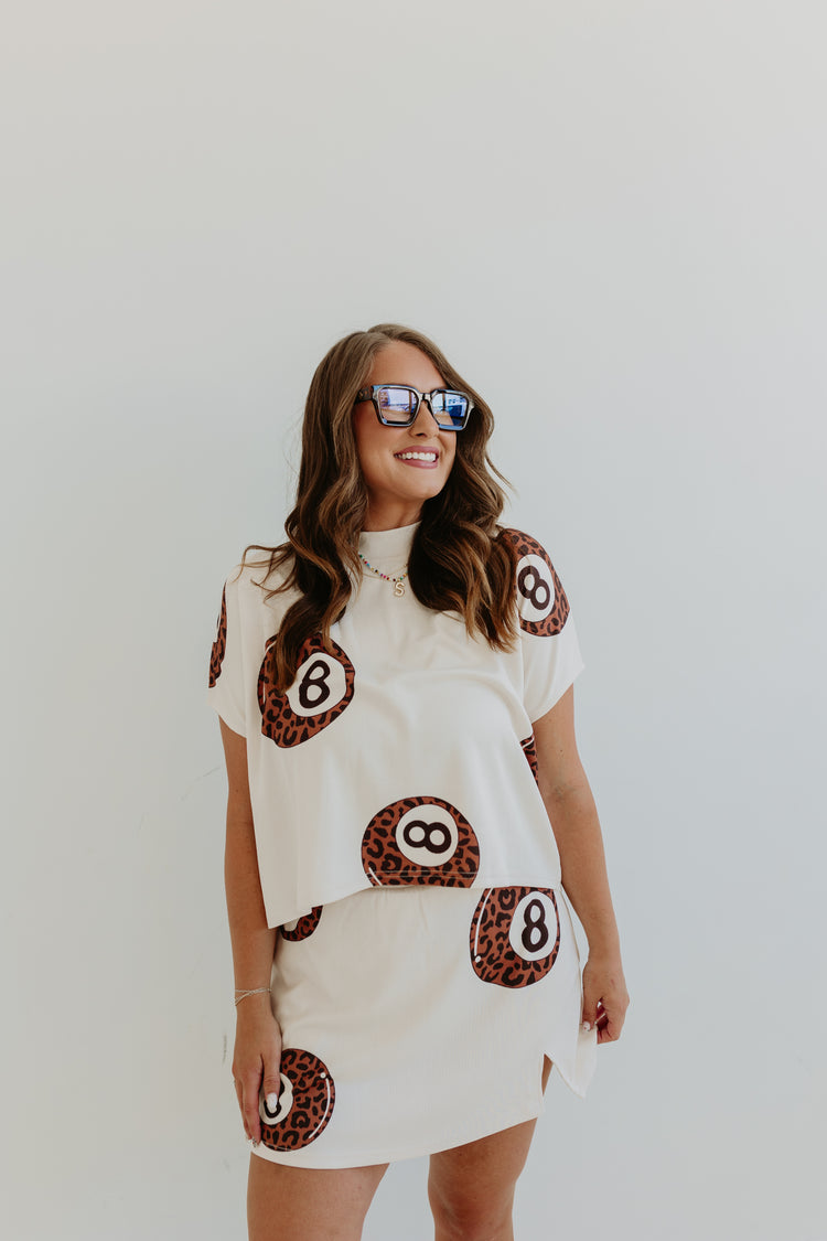 Leopard 8ball MRL Skort Set