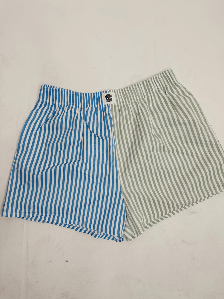 B&B BOXERS (BLUE/GREEN)