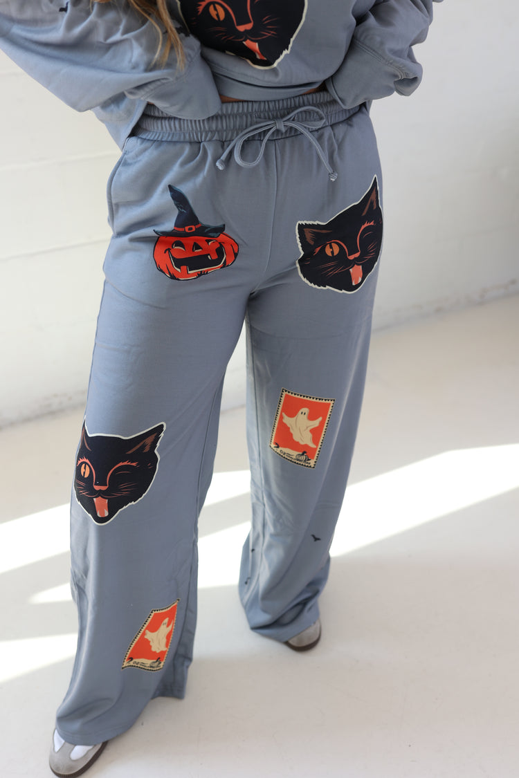 Vintage Halloween Soft Pants