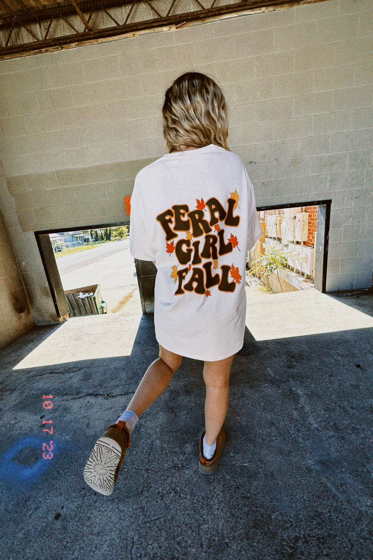 FERAL GIRL FALL TEE