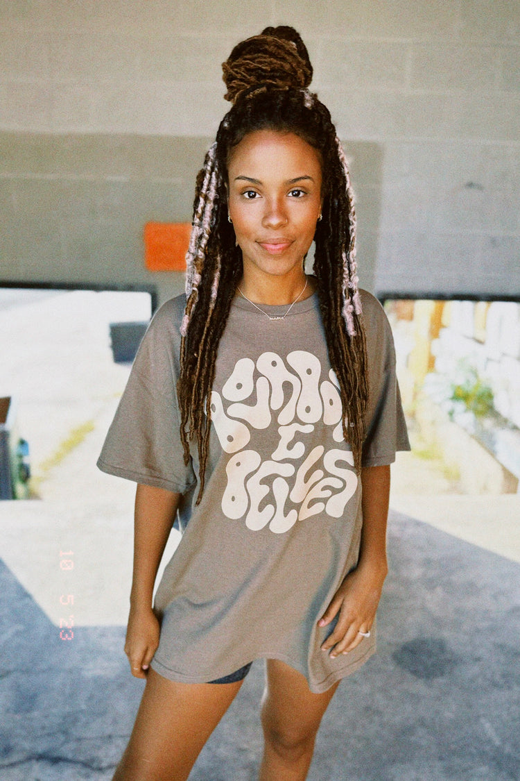 B&B LOGO TEE (ESPRESSO)