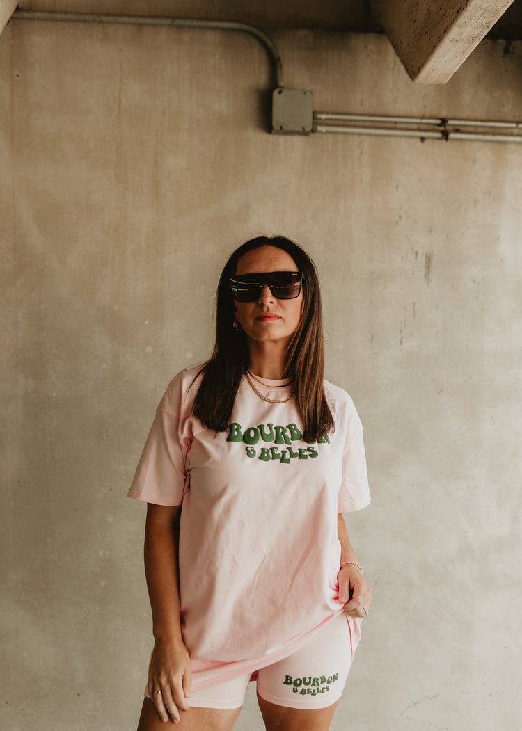 Bourbon & Belles Tee (Pink)
