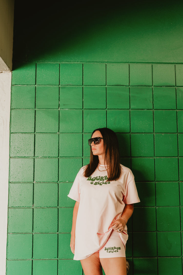 Bourbon & Belles Tee (Pink)