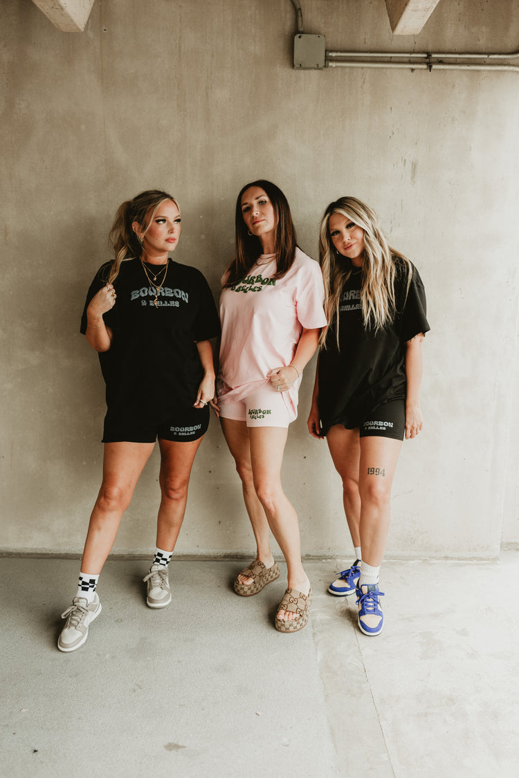 Bourbon & Belles Tee (Pink)