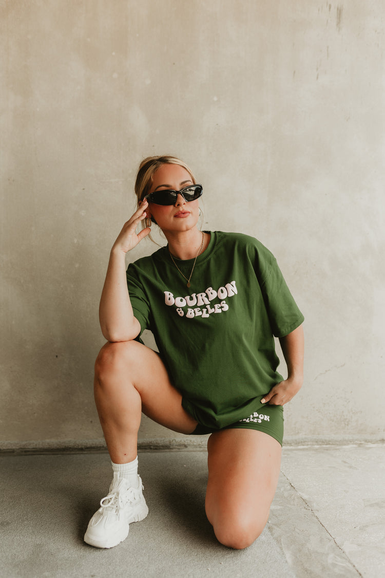 Bourbon & Belles Tee (Green)