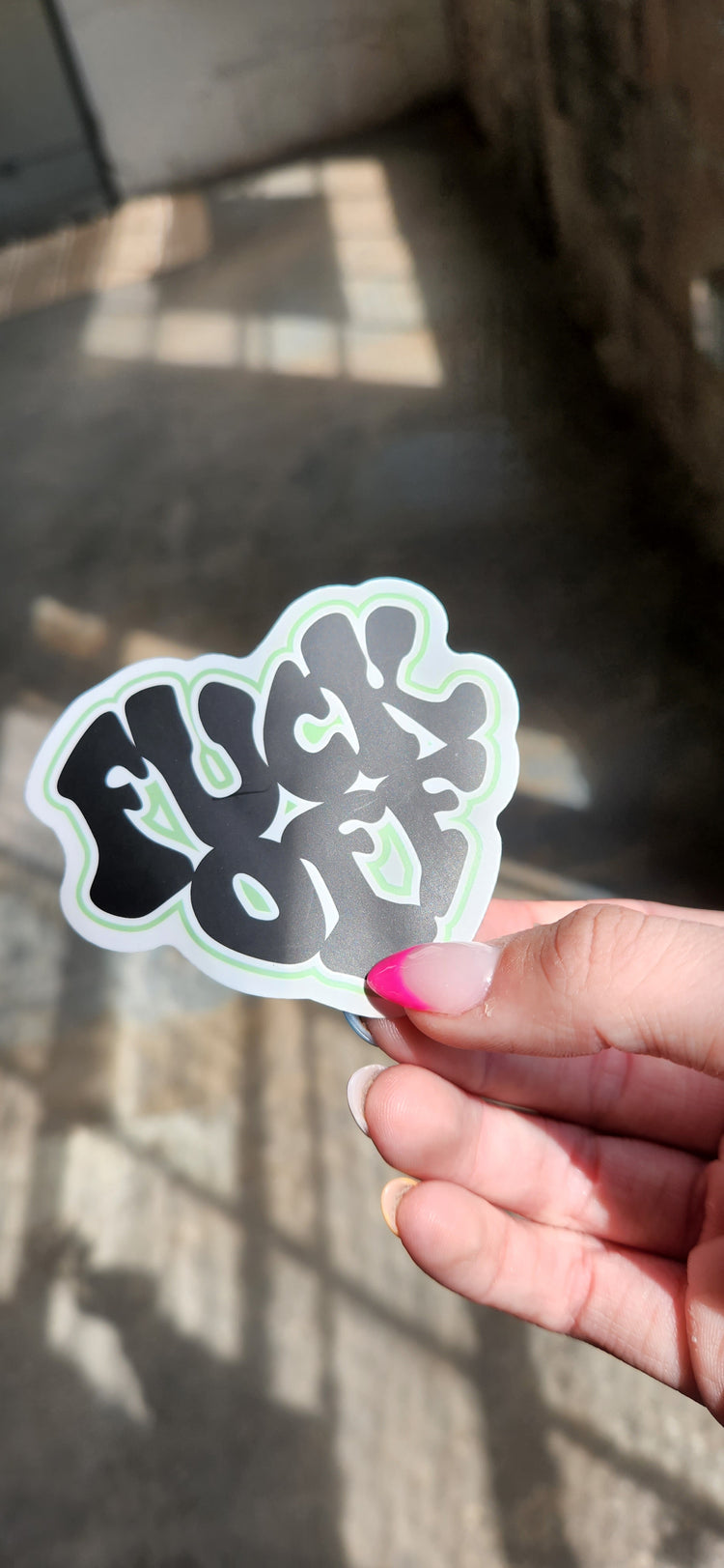 FUCK OFF Sticker