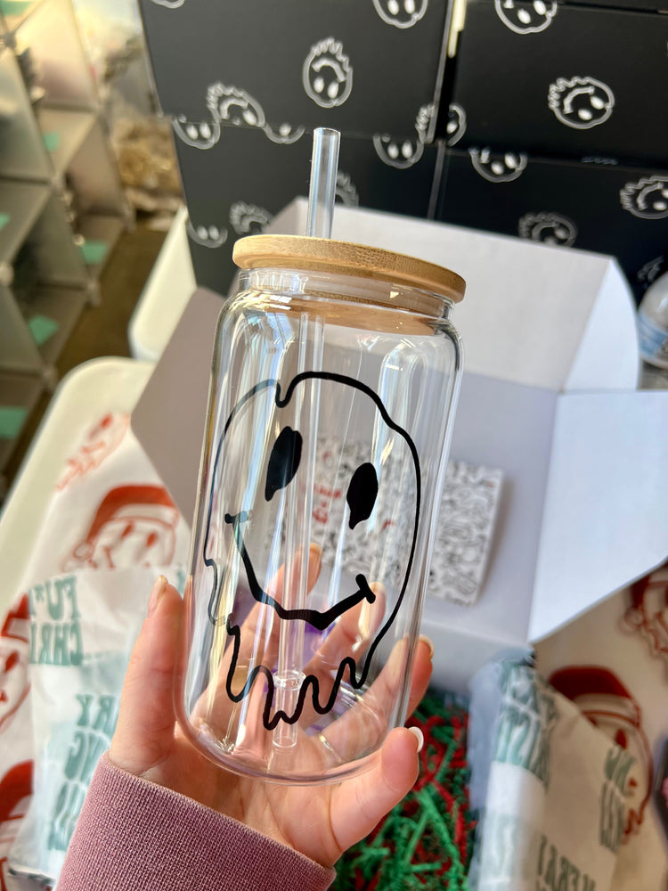 Smiley Glass tumbler