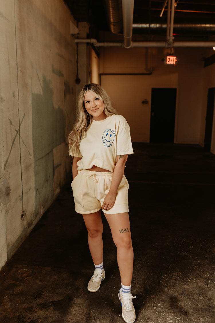 LUX Sweat shorts (Butter)