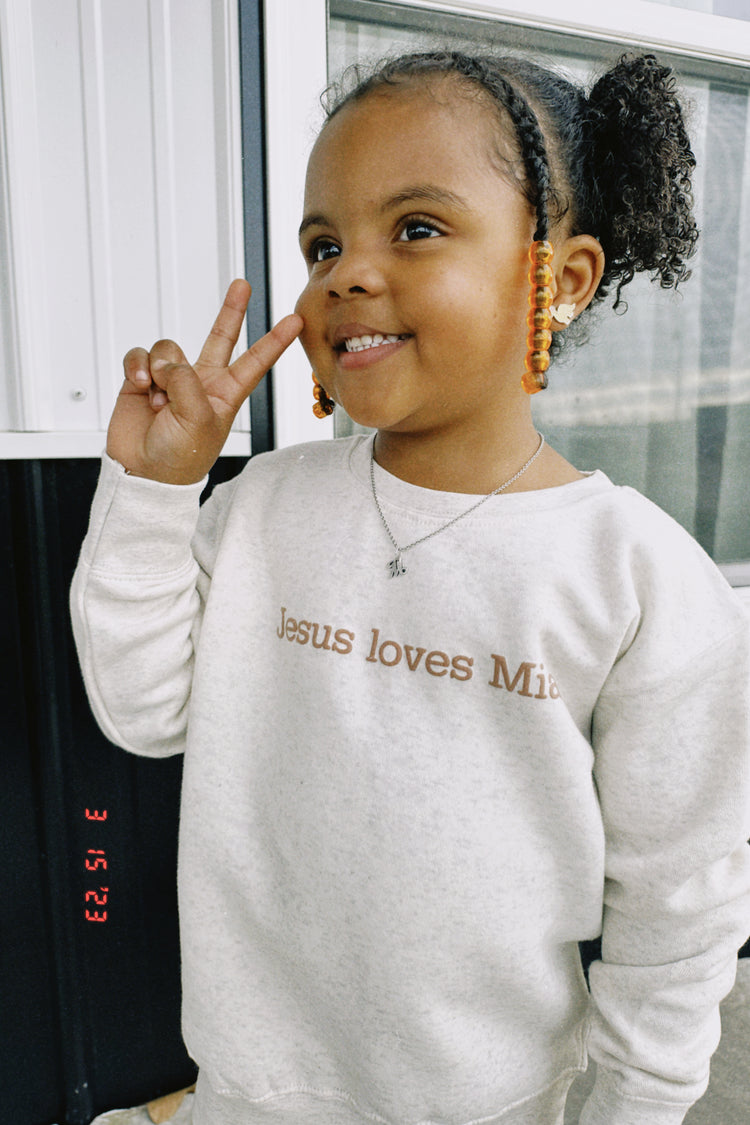 Jesus Loves Me Custom Crew (Toddler)