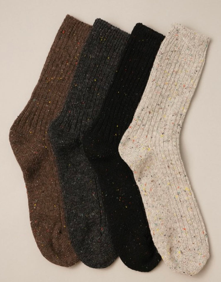 Fahrenheit Socks (Brown)