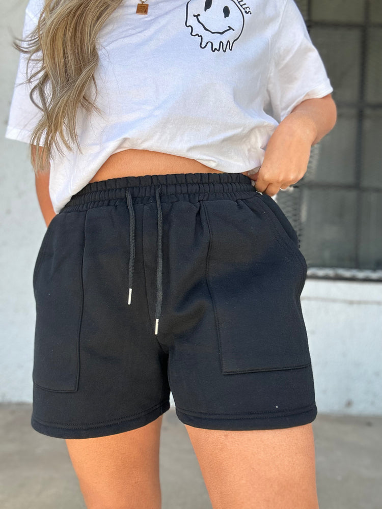 LUX SweatShorts (Black)