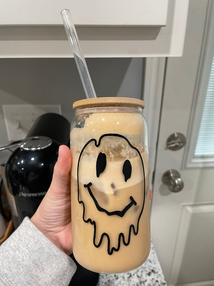 Smiley Glass tumbler