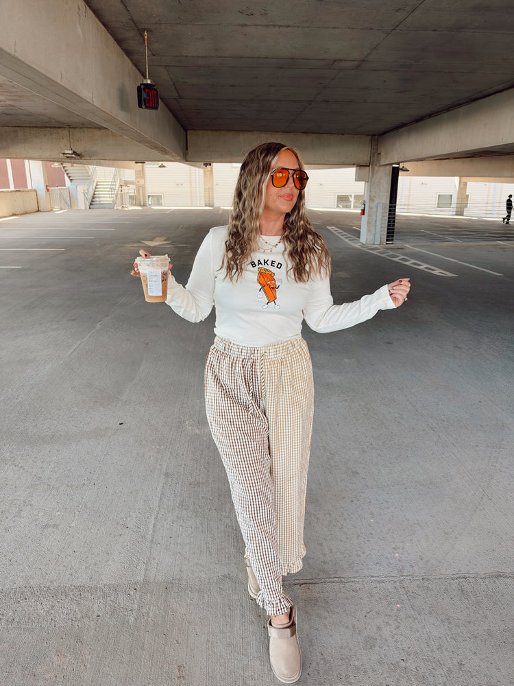 Pie Guy Baby tee (LS or SS)