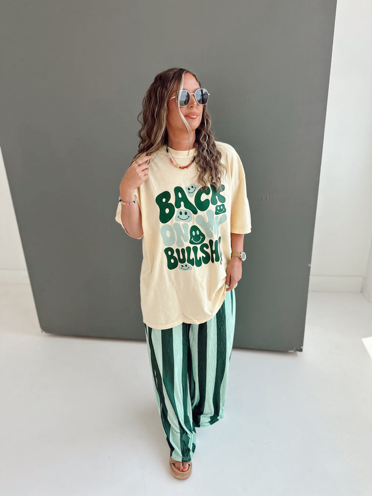 BACK ON MY B.S (NEW— MINT & GREEN)