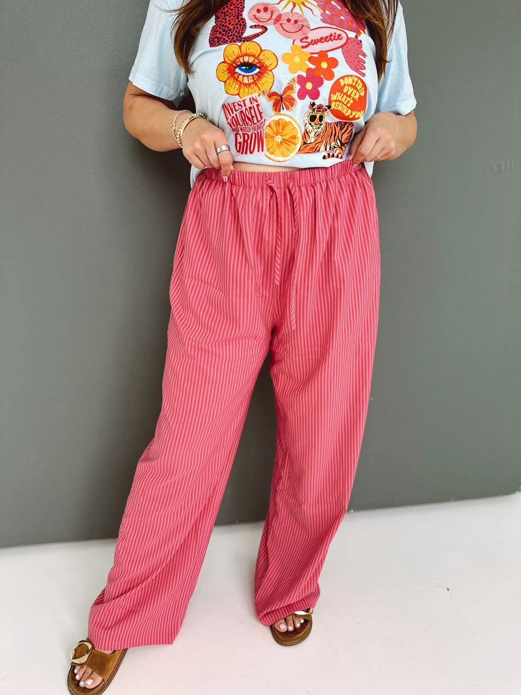 HOT PINK Breezy PANTS