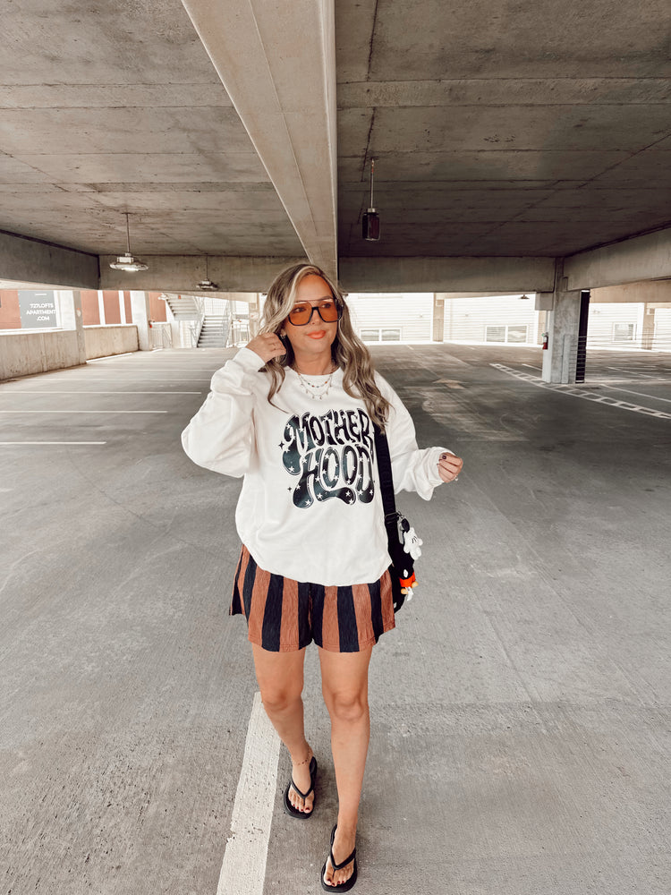 Groovy Motherhood Sweatshirt (Sweat Cream)