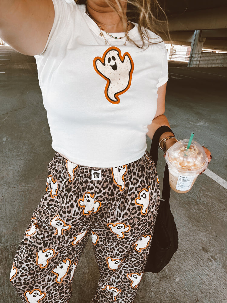 Ghost Short Sleeve Baby Tee