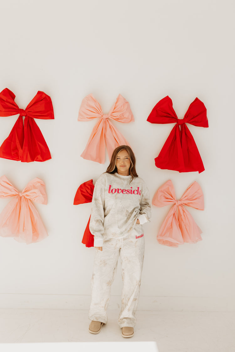 Lovesick Camo Sweatshirt