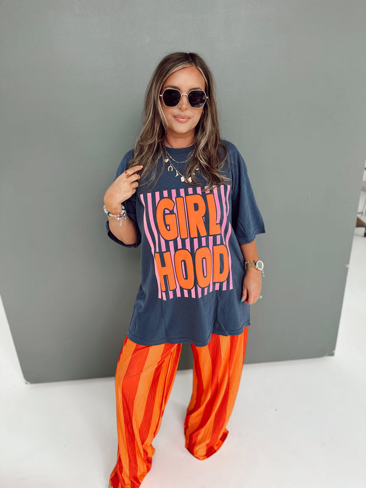 GIRLHOOD Graphic Tee (FULL LENGTH)