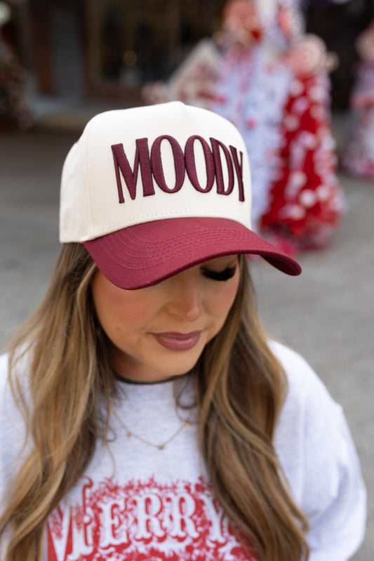 Chocolate Cherry Moody Hat