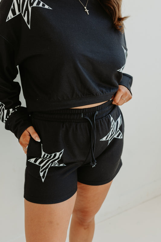 Star Zebra Soft SHORTS