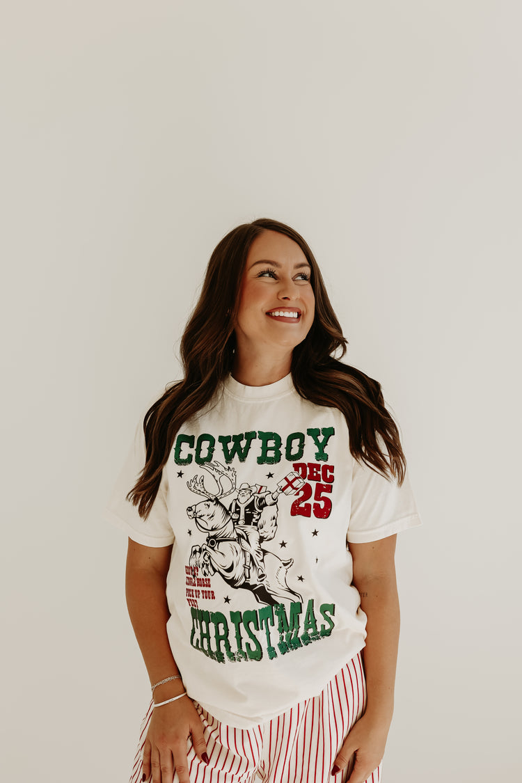 Cowboy Christmas T Shirt