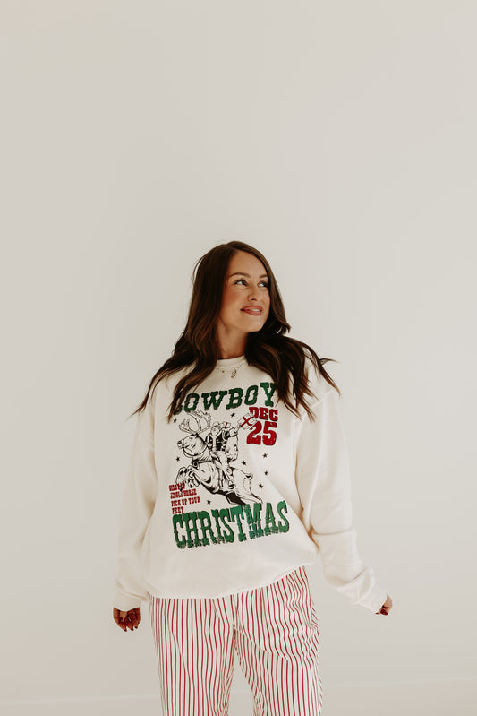 Cowboy Christmas Sweatshirt