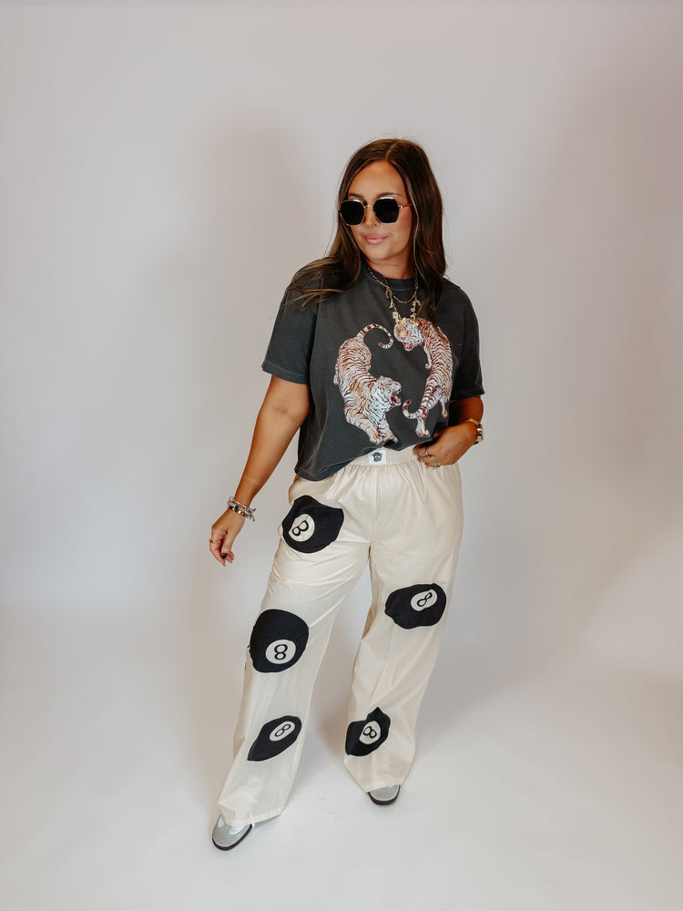 Roaring tigers tee (cropped or full length)