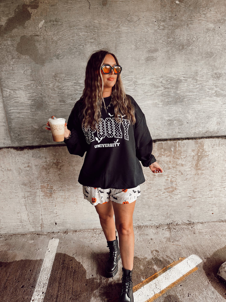 Spooky University Sweatshirt (Black)