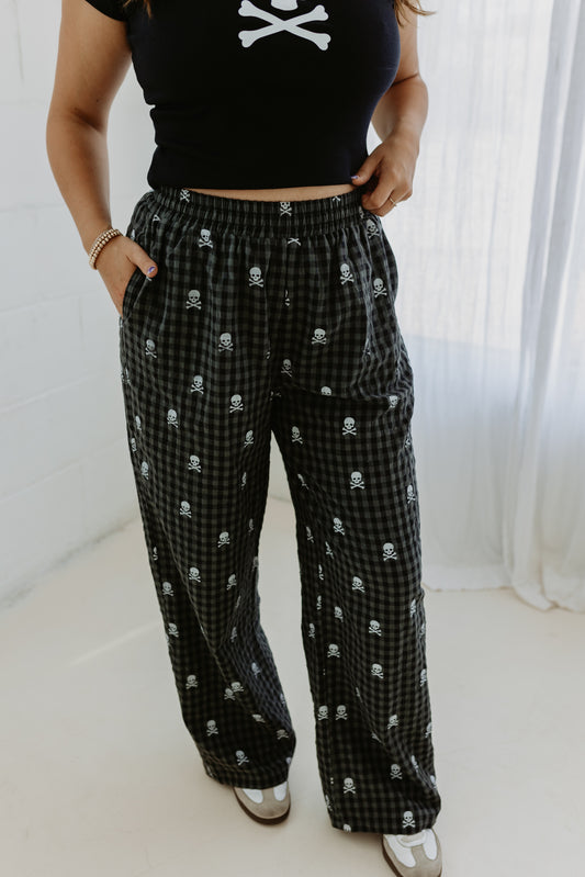 Skull Boxer Pants