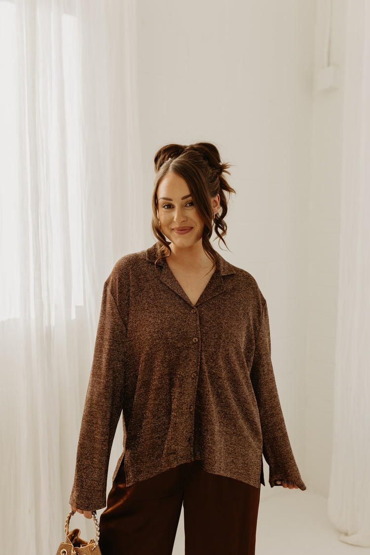 Midnight Magic LS Top (bronze)