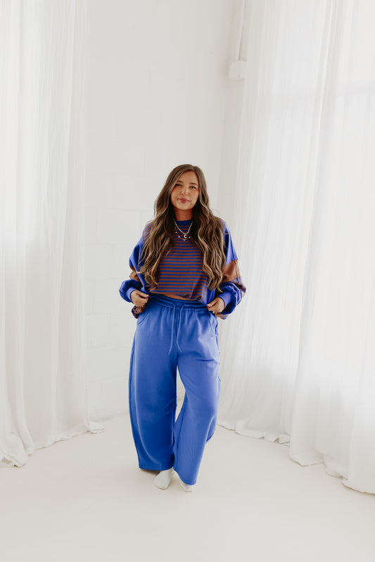 Barrel Sweat Pants ROYAL BLUE